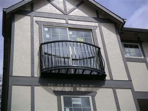 exterior metal balcony frames stock for house|bolt on balcony rail.